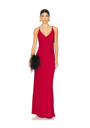 Katie May Tyler Gown in Red. Size L. Also in M, S, XS.