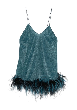 Oséree V-neck mini dress - Blue