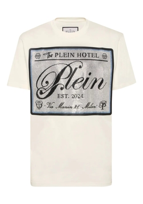 Philipp Plein logo-embellished T-shirt - White