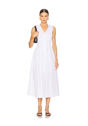 La Ligne Poplin Dress in White. Size M. Also in XL.