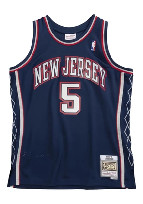 Mitchell & Ness x New Jersey logo-print vest - Blue