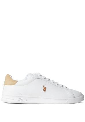 Polo Ralph Lauren leather low-top sneakers - White