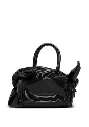 Comme Des Garçons Girl bow-detail shoulder bag - Black