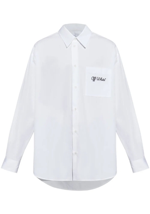 Off-White embroidered shirt