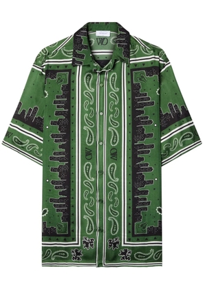 Off-White Bandana Vacation short-sleeve shirt - Green