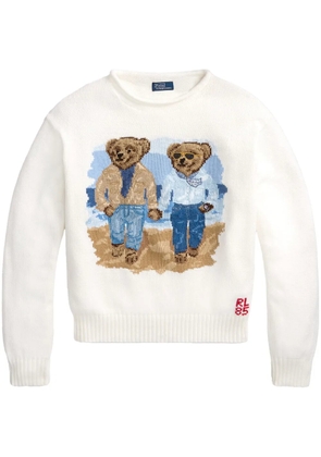 Polo Ralph Lauren Ralph & Ricky Bear jumper - White