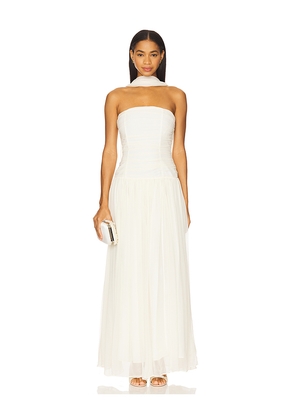 LPA Skye Maxi Dress in Ivory. Size M. Also in S, XL, XS.