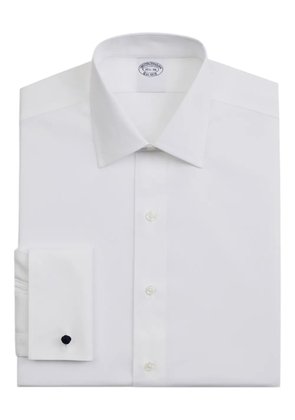 Brooks Brothers Ainsley-collar stretch cotton shirt - White