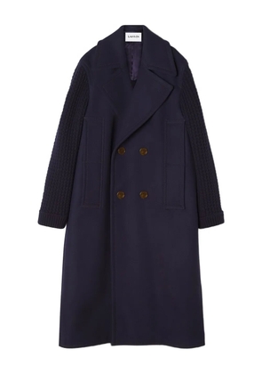 Lanvin virgin wool coat - Blue