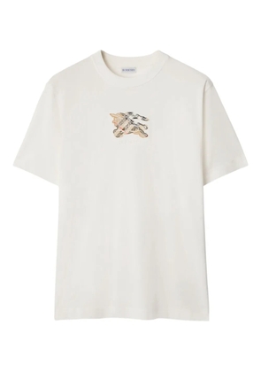 Burberry EKD Check cotton T-shirt - White