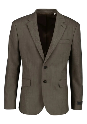 Gant flannel herringbone suit - Brown