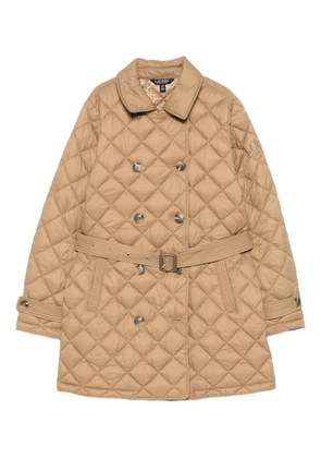 Lauren Ralph Lauren quilted belted coat - Brown