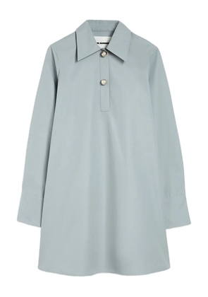 Jil Sander cotton polo dress - Blue