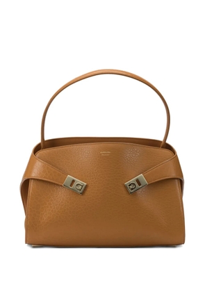 Ferragamo Hug leather tote bag - Brown
