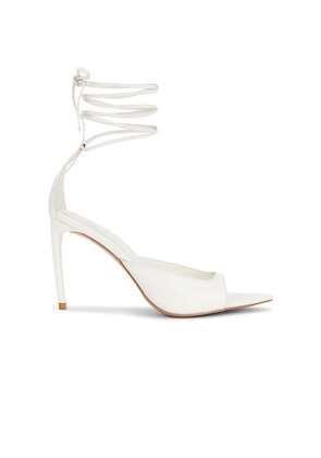 Michael Costello x REVOLVE Tiera Heel in White. Size 6. Also in 9, 9.5.