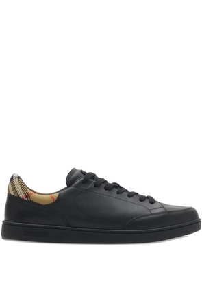 Burberry Set leather sneakers - Black
