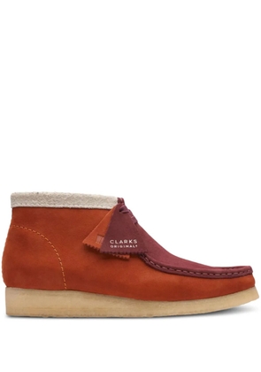 Clarks Originals Wallabee 'DARK ORANGE / COMBINATION' desert boots