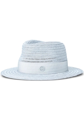 Maison Michel André straw fedora hat - Blue