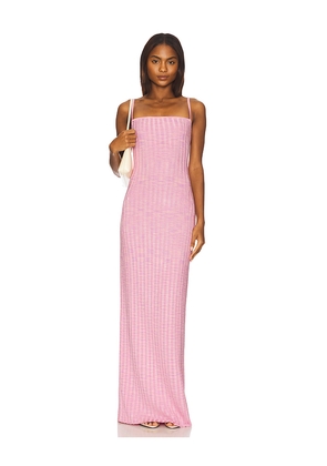 Lovers and Friends Talvi Maxi Dress in Pink. Size L. Also in M, S, XL, XS, XXS.