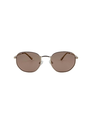 Otra Bowie Sunglasses in Metallic Gold.