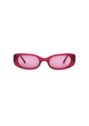 Lu Goldie Cali Sunglasses in Red.