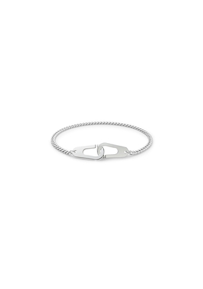 Miansai Dima Chain Bracelet in Metallic Silver. Size L. Also in M.