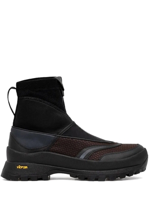 Andersson Bell Mattio zip-up trainers - Black