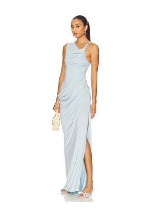 Lovers and Friends Athena Gown in Baby Blue. Size M. Also in S, XL, XS.
