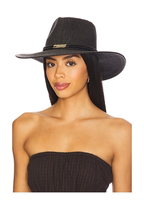 Nikki Beach Scarlett Hat in Black.