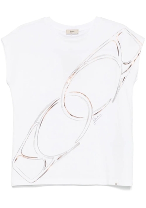 Herno carabiner-print T-shirt - White