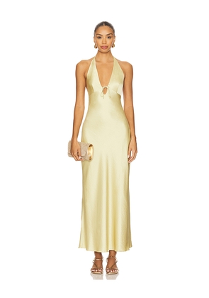 NIA Otis Dress in Lemon. Size L. Also in M.