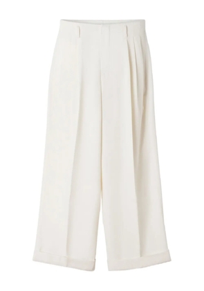 Lanvin pleated-details trousers - White
