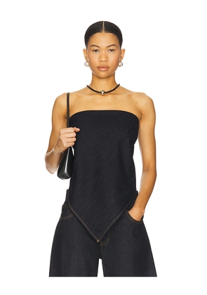 LIONESS New York Bandana Top in Blue. Size M/L. Also in S/M.