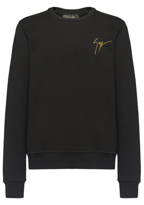 Giuseppe Zanotti LR-02 crew-neck sweatshirt - Black
