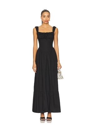 MORE TO COME Maeve Maxi Dress in Black. Size L. Also in M, S, XL, XS, XXS.