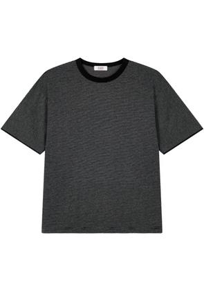 TOMBOY striped round-neck T-shirt - Black