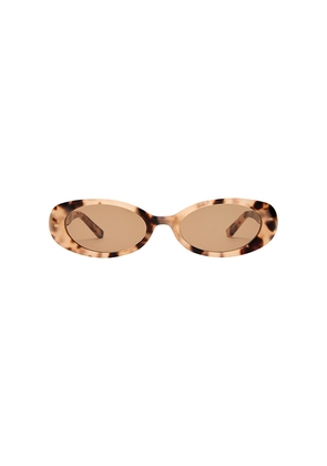 Luv Lou The Morgan Sunglasses in Brown.