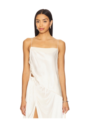 LAMARQUE Solange Top in Cream. Size L. Also in M, S, XL, XS.
