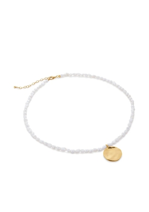 Monica Vinader Capri Keshi pearl necklace - White
