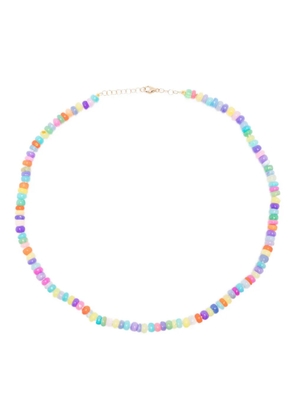 JIA JIA Jumbo Rainbow beaded necklace - Blue