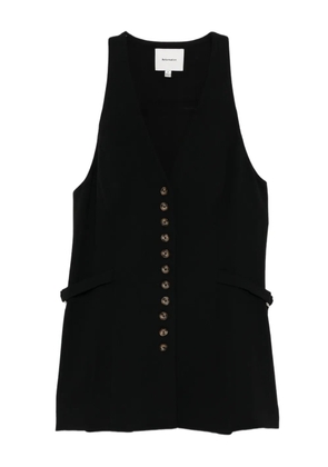 Reformation Rowe vest - Black