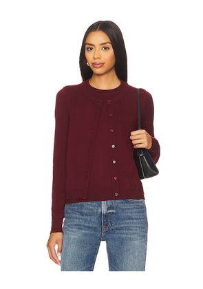 Line & Dot Ayla Double Layered Sweater in Burgundy. Size M. Also in S, XS.