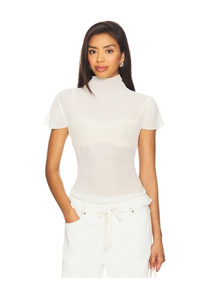 LIONESS Sweetness Tee in Ivory. Size L. Also in XL.