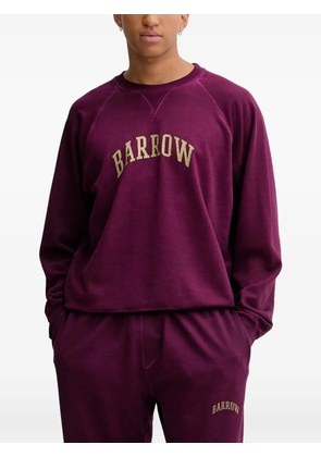 BARROW logo-print sweatshirt - Purple