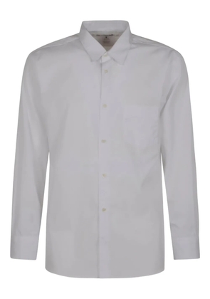 Comme Des Garçons chest-pocket long-sleeve shirt - White