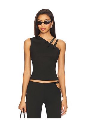 LIONESS Rebel Tank Top in Black. Size L. Also in XXS, XS, S, M, XL, XXL.