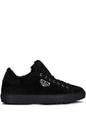Philipp Plein logo-plaque sneakers - Black