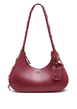 GANNI medium Hobo shoulder bag - Red