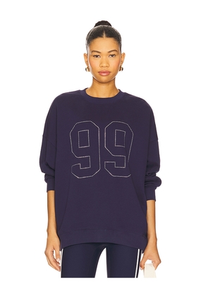 LSPACE Legend Sweatshirt in Blue. Size L. Also in S, XL, XS.