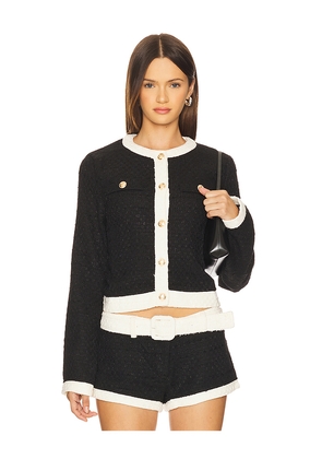 LIONESS Riviera Jacket in Black. Size L. Also in S, XS, M, XL.